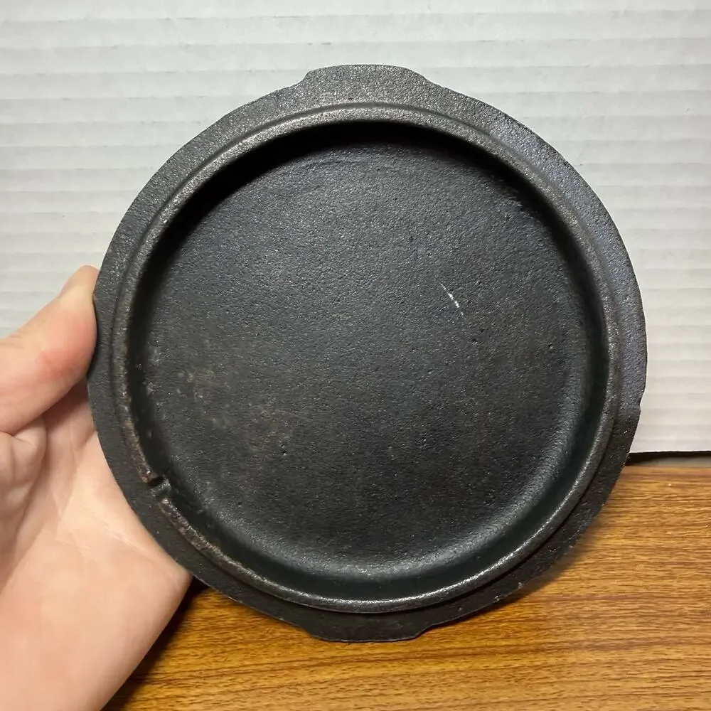 Lewis & Clark Cast Iron 5” Skillet Lid
